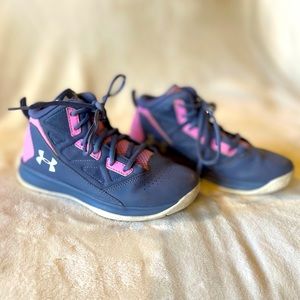 Under Armour- Like New Youth Sneakers- Size 2